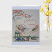  Vaderdag Kaart voor man (Gele Bloem)