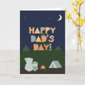 Vaderdag Kaart voor papa (Gele Bloem)