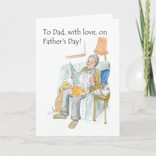 Vaderdag Kaart voor papa (Voorkant)