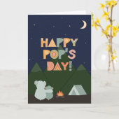 Vaderdag Kaart voor Pop (Gele Bloem)