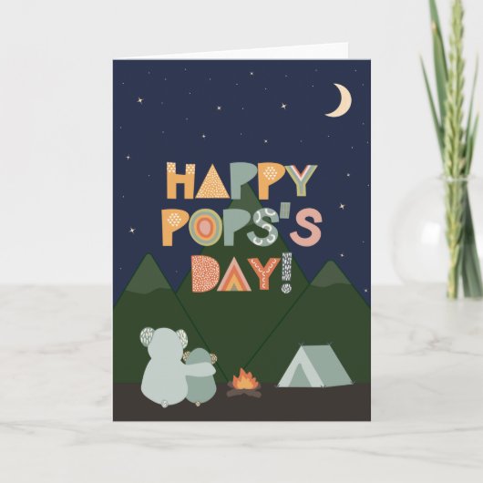 Vaderdag Kaart voor Poppen (Voorkant)