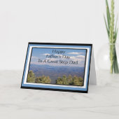 Vaderdag Kaart voor Step Dad (Voorkant)