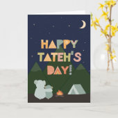 Vaderdag Kaart voor Tateh (Gele Bloem)