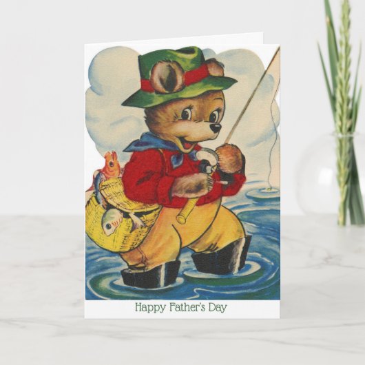 Vaderdag Kaart voor Uncle Gevist (Voorkant)