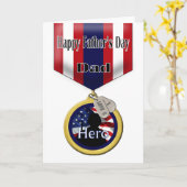 Vaderdag Kaart voor vader (Gele Bloem)