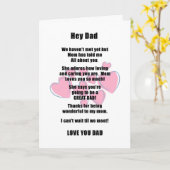 Vaderdag Kaart voor verwachte vader (Gele Bloem)