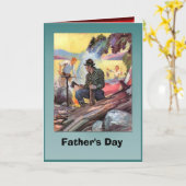 Vaderdag - kampvuur kaart (Gele Bloem)