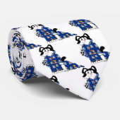 Vaderdag katten Stropdas pyjama (Opgerold)