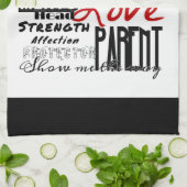 vaderdag keukenhanddoek (Gevouwen)