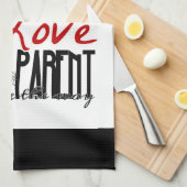 vaderdag keukenhanddoek (Quarter Fold)