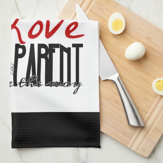 vaderdag keukenhanddoek (Quarter Fold)