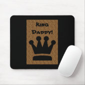 vaderdag King Dad Mousepad Muismat (Met muis)