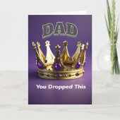 Vaderdag King Kaart (Voorkant)