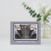 Vaderdag Klassieke auto Briefkaart (Staand voorkant)