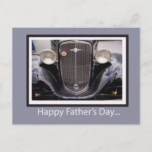 Vaderdag Klassieke auto Briefkaart
