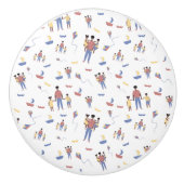 Vaderdag Knob Keramische Knop (Voorkant)