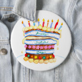 Vaderdag knop ronde button 6,0 cm (In situ)