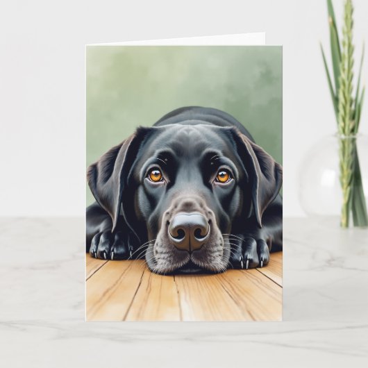 Vaderdag Knuffel Hond Kaart (Voorkant)