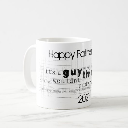 Vaderdag Koffiemok (Voorkant links)