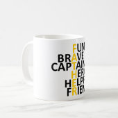 Vaderdag koffiemok – Beste papa ooit cadeau (Voorkant links)