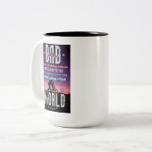 Vaderdag KoffieMok Tweekleurige Koffiemok (Voorkant links)