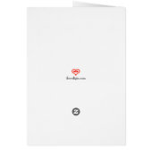 Vaderdag koning voor een dag kroon Wenskaart (Achterkant)