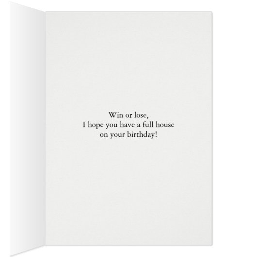 Vaderdag, koningen voor dag-speelkaarten (Binnen (Rechts))