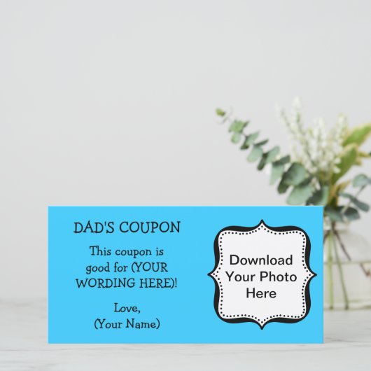 Vaderdag KOPEN VOOR DAD (Staand voorkant)