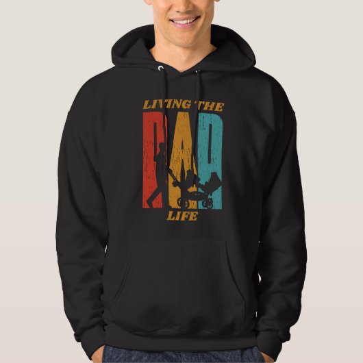 Vaderdag Leven van de vader-levensredder Hoodie (Voorkant)