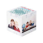 Vaderdag Liefde Foto Collage 4 Afbeeldingen Kubus (Achter hoekig)