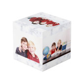 Vaderdag Liefde Foto Collage 4 Afbeeldingen Kubus (Achter hoekig)