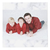 Vaderdag Liefde Foto Collage 4 Afbeeldingen Kubus (Voorkant)