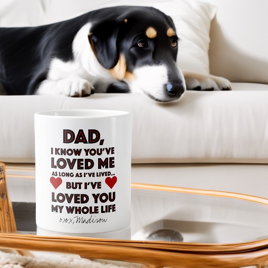 Vaderdag Liefdevolle Quote Grote Koffiekop