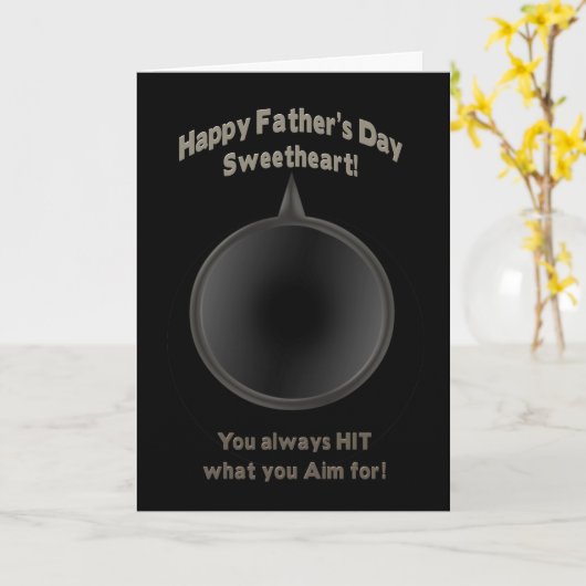 VADERDAG - LIEFJE - PISTOOL - AIM KAART (Gele Bloem)