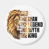 Vaderdag Lion Magneet (Voorkant)