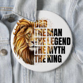 Vaderdag Lion Ronde Button 6,0 Cm (In situ)