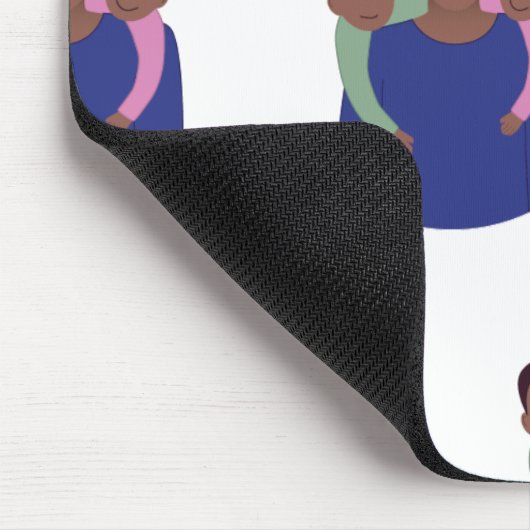 Vaderdag Love Mousepad Muismat (Hoek)