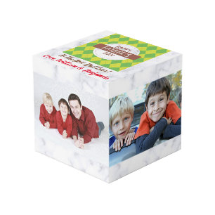 Vaderdag Love Photo Collage 4 Afbeeldingen Kubus