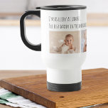 Vaderdag Lucky Best Papa Foto's Gepersonaliseerd Reisbeker<br><div class="desc">Ik heb zoveel geluk als ik kan zijn... De beste papa ter wereld is van mij! Met 3 van je favoriete foto's. Verander "papa" voor mama,  oma,  enz.</div>