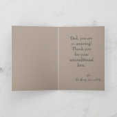 Vaderdag Maak uw eigen familiefoto Kaart (Binnen)