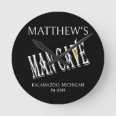 Vaderdag Man Cave Pub Klok teken (Voorkant)