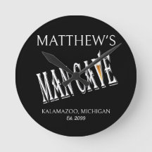 Vaderdag Man Cave Pub Klok teken