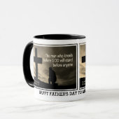 VADERDAG MAN DAT KNIELT VOOR GOD CHRISTELIJK MOK (Voorkant links)