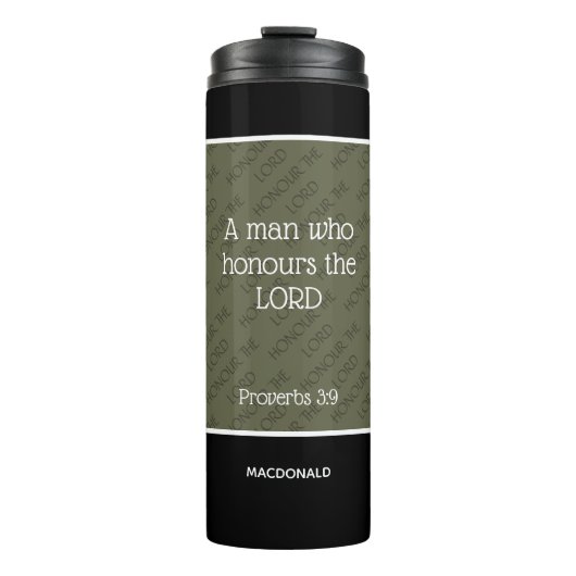 VADERDAG MAN DIE DE HEER GEPERSONALISEERD EERT THERMOSBEKER (Voorkant)