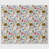 Vaderdag Man Shed Beer Den Cadeaupapier (Vlak)