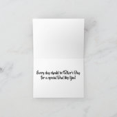 "VADERDAG" MAN WENST VAN EEN KOELE EEND KAART (Binnen)