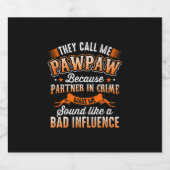 Vaderdag | Mannen die ze me Pawpaw noemen Bier Etiket (Enkel label)