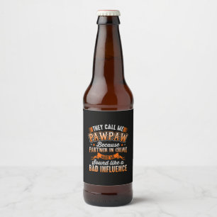 Vaderdag   Mannen die ze me Pawpaw noemen Bier Etiket