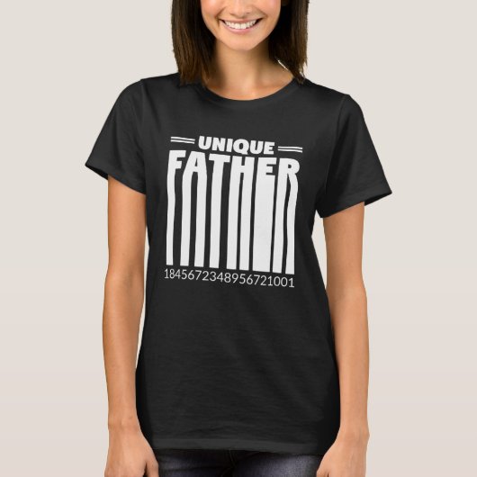 Vaderdag Mannen Unique Father T-shirt (Voorkant)