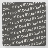 Vaderdag Marble Stone Onderzetter (Voorkant)